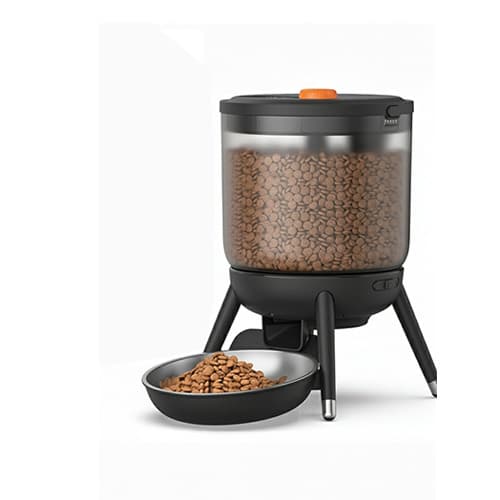 Plain studio photo of cat food packaging